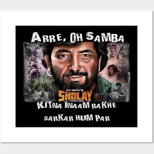 Sholay Posters and Art